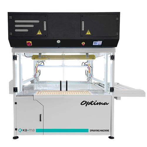 Máquina de pulverização fixa - Ka-Ma KR Optima - Karabudak Mühendislik Makine İmalat Sanayi Ltd. Şti - de tinta / automática