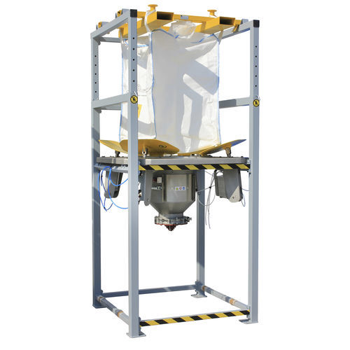 Sistema de descarga de bolsas a granel - Heilig mixers - pneumático