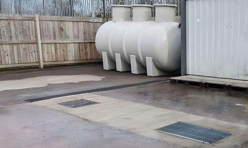 Tanque para lavagem - TD series - Morclean - para água / cilíndrico / para ambiente externo
