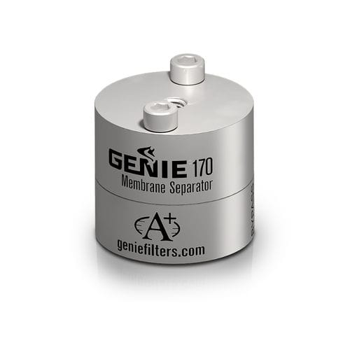 Carcaça de filtro de membrana - GENIE 170 - SOCLEMA - para gás / em aço inoxidável / em linha