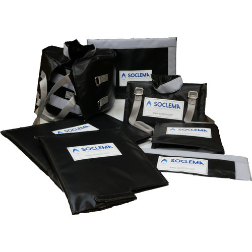 Cobertura isolante removível - SOCPROTHERM - SOCLEMA - para tubos / para válvulas / para flanges