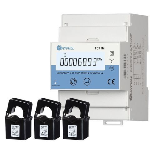 Medidor de energia elétrica multifunções - TC45M - Rayfull Electric Technology(Zhejiang)Co., Ltd. - trifásico / para trilho DIN / RS-485
