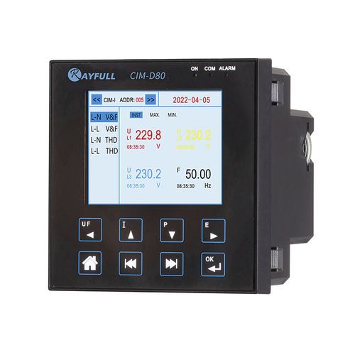 Módulo de visualização para medição da tensão - CIM-D80 - Rayfull Electric Technology(Zhejiang)Co., Ltd. - LCD / em cores / de potência