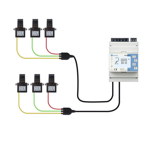 Medidor de energia elétrica trifásico - TC55M-RJ-2 NON-MID - Rayfull Electric Technology(Zhejiang)Co., Ltd. - MODBUS / com display LCD / multicircuito