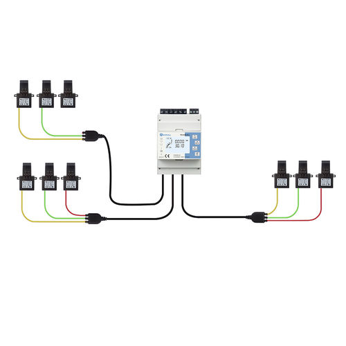 Medidor de energia elétrica trifásico - TC55M-RJ-3 NON-MID - Rayfull Electric Technology(Zhejiang)Co., Ltd. - MODBUS / com display LCD / multicircuito