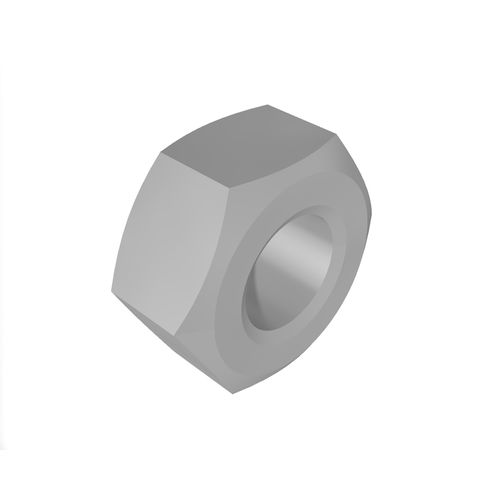 Porca sextavada - F1860 - trimat srl - em aço zincado / com rosca / para reforço de ligações parafusadas