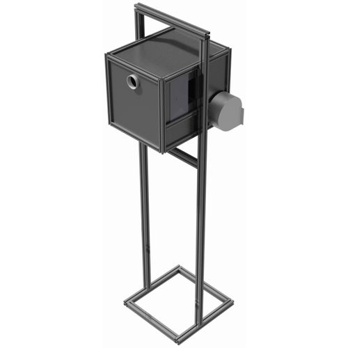 Exaustor de fumaça transportável - 521001 - trimat srl - de piso / industrial / para laboratório