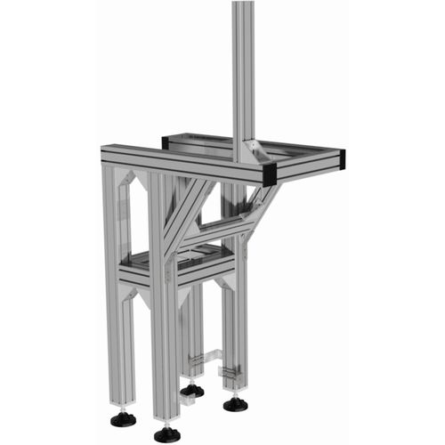 Suporte para máquina - 521031 - trimat srl - para trilho de soldagem mecanizada / para linha de produção / de alumínio