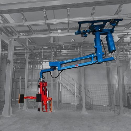 Manipulador pneumático - SLIDING CEILING MANIPULATOR - RHS - com garra / de elevação / suspenso