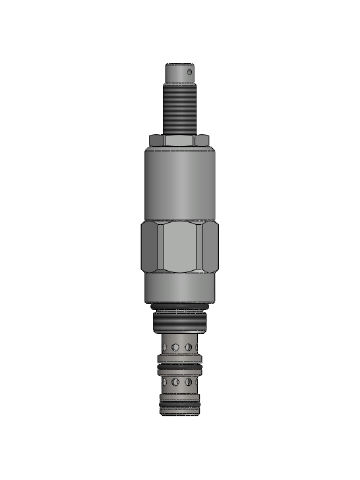 Válvula de alívio de alta pressão - HPR08-D2 - Hydrabase - de regulação / compacta / de roscar