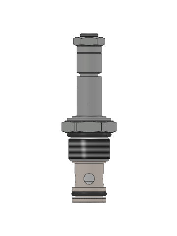 Válvula solenoide de ação direta - SV12-Z0 - Hydrabase - de 2 vias / normalmente fechada / hidráulica