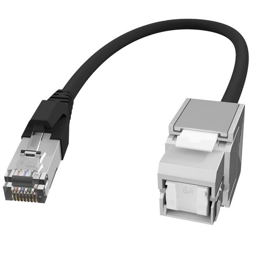 Adaptador elétrico para cabos - 21701 - AIXONTEC - macho / fêmea / RJ45