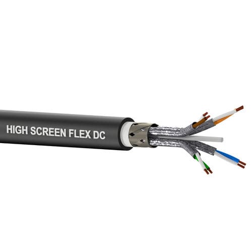 Cabo óptico de dados - HIGHSCREENFLEX - AIXONTEC - Ethernet / blindado / não propagação da chama