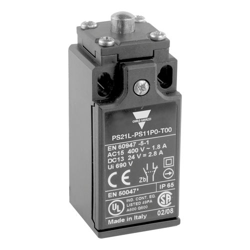 Chave fim de curso IP65 - PS21L-AS11P0-T00 - Carlo Gavazzi Automation SpA