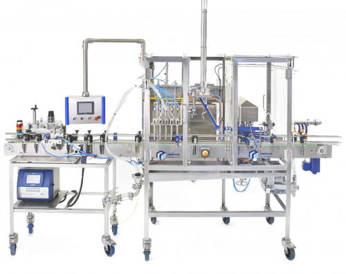 Envasadora recravadora para latas de conserva - CF25 - Innovus Engineering - automática / volumétrica / para bebidas