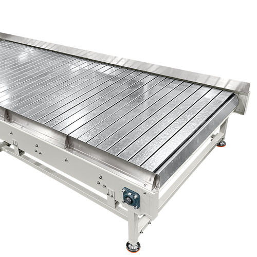 Transportador em lâminas - Kunshan Bifa Automation Technology Co., Ltd. - horizontal / de grande largura / para peças de reposição
