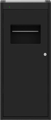 Compactador de resíduos mistos - CleanCUBE - Ecubelabs - para coleta seletiva / estacionário / de carregamento frontal