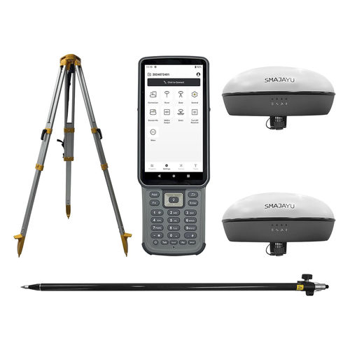 Receptor RTK - SMA20 RTK+Pole+Tripod - SMAJAYU(SHENZHEN) CO.,LTD - GNSS / para topografia / multicanais