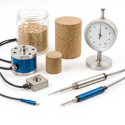 Sensor de deslocamento linear - Tecnopenta SRL - com potenciômetro / LVDT / para laboratório