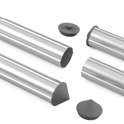 Tubo para produtos químicos - Tecnopenta SRL - em alumínio / em ABS / em concreto