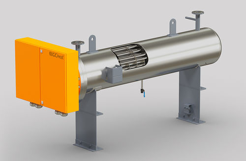 Aquecedor de água - GC-heat Gebhard GmbH & Co. KG - de óleo / de ar / à prova de explosão