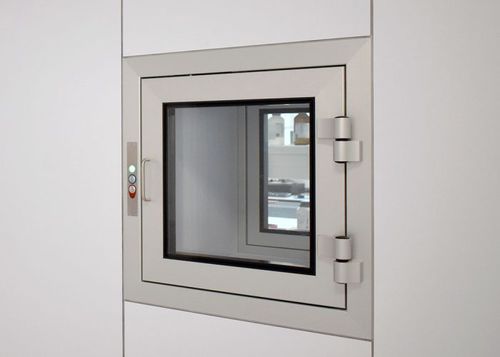 Caixa de passagem pass-through para sala limpa - Cleanroom Italia srl - com iluminação UV