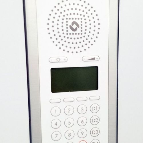 Sistema de interfone antibacteriano - Cleanroom Italia srl