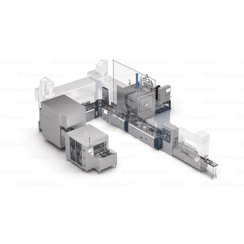 Linha de produção automática - Coolvacuum Technologies, S.L. - para a indústria farmacêutica