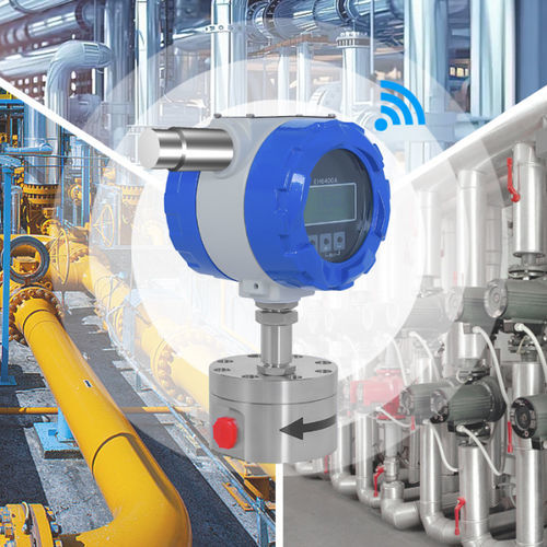 Medidor de vazão de engrenagem - Xi'an Yunyi Instrument Co., Ltd. - volumétrico / sem fio / IoT