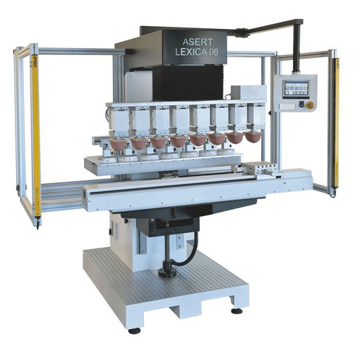 Máquina tampográfica de 10 cores - LEXICA 06 - ASERT SRL - de tinteiro selado / semiautomática / de 4 cores