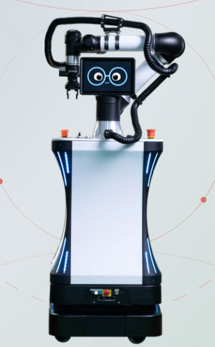 Robô móvel autônomo (AMR) de movimentação - uMobileLab - United Robotics Group GmbH - para laboratório / com bateria / colaborativo