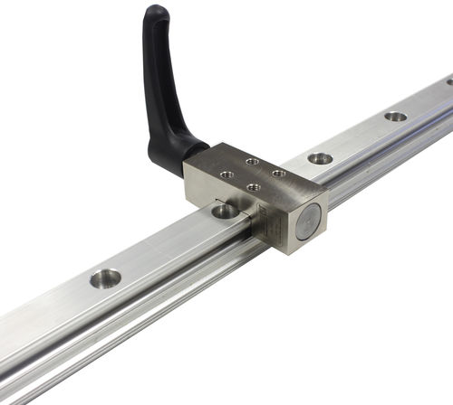 Elemento de fixação manual - FRCMANLT - FLI - France Linéaire Industrie - para trilho-guia / em aço