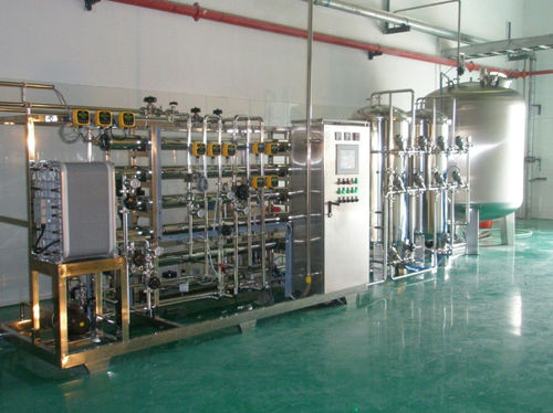 Unidade de purificação de água ultrapura para a indústria farmacêutica - ECPW-7000 - E. Chung Machinery Co.