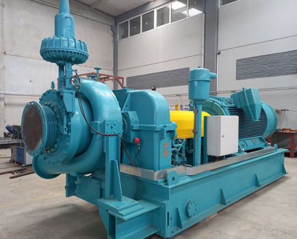 Turbocompressor de simples estágio - Efsan Makina Sanayi ve Ticaret Ltd. Sti. - radial / de alta velocidade / para turbina