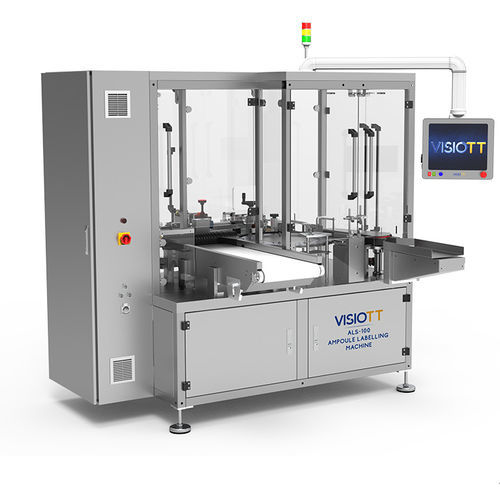 Máquina de serialização para a indústria farmacêutica - ALS-100 - VISIOTT Teknoloji San. Ve Tic. Ltd. Sti.