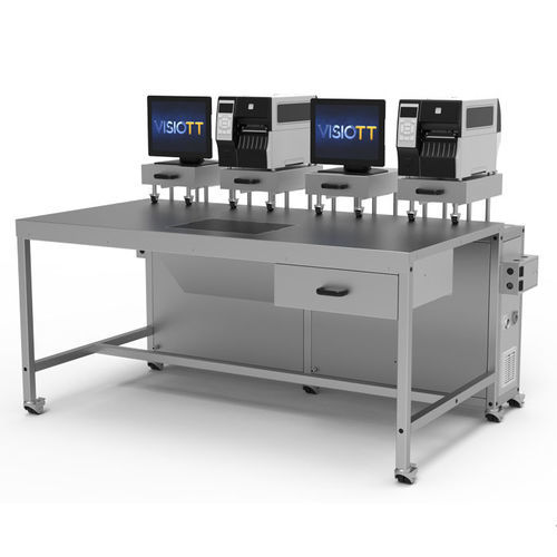 Sistema de controle de rastreabilidade - MAS-100 - VISIOTT Teknoloji San. Ve Tic. Ltd. Sti. - de processo / de visão industrial / para a indústria farmacêutica
