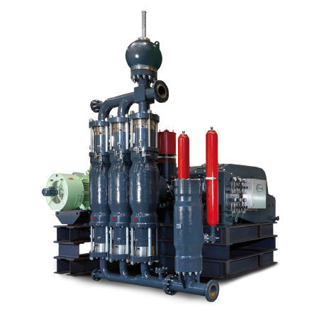 Bomba de duplo diafragma - MULTISAFE® - FELUWA Pumpen GmbH - para produtos químicos / elétrica / estacionária