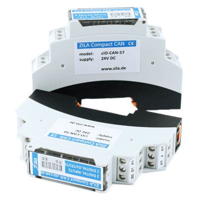 Transdutor para trilho DIN - cIO  - Fluid.iO Sensor + Control GmbH & Co. KG - compacto / digital / Barramento CAN