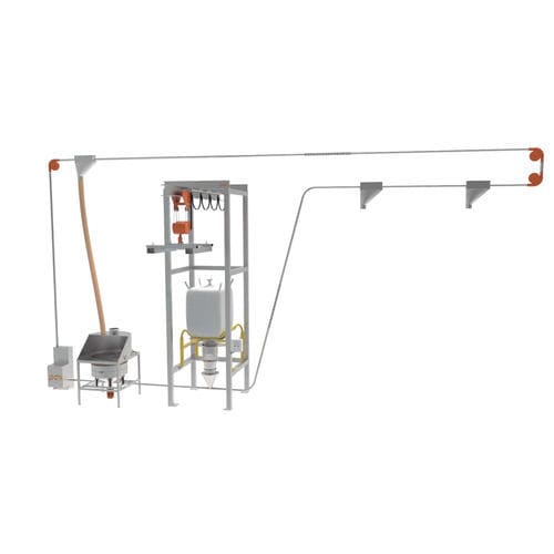 Transportador de corrente - TD series - Powder DS - de descarga / elétrico / automático