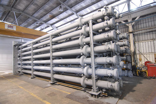 Trocador de calor de casco e tubo - Armstrong Engineering Associates Inc. Armstrong Chemtec Group - líquido-líquido / para a indústria química