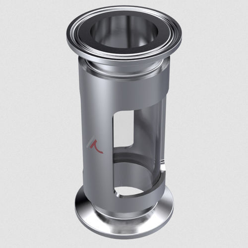 Visor de fluxo para aplicações industriais - 132.A series - Aseptconn AG - em aço inoxidável / soldável