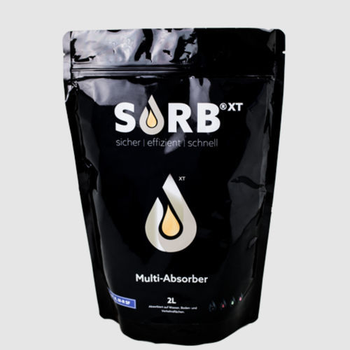 Bolsa em fibra de plástico - SORB®XT 2L - Allegro Capital, Logistics, Services & More GmbH - de asfalto / de asfalto