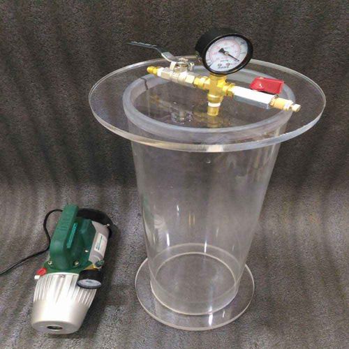 Câmara de vácuo para análise de superfícies - BHFGC series - Burhani Engineering Technology - de desgaseificação / em acrílico / para ultra-alto vácuo