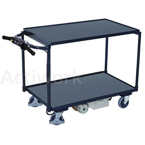 Carrinho motorizado - BW600 - ACTIWORK - de transporte / com prateleiras / com rodízios