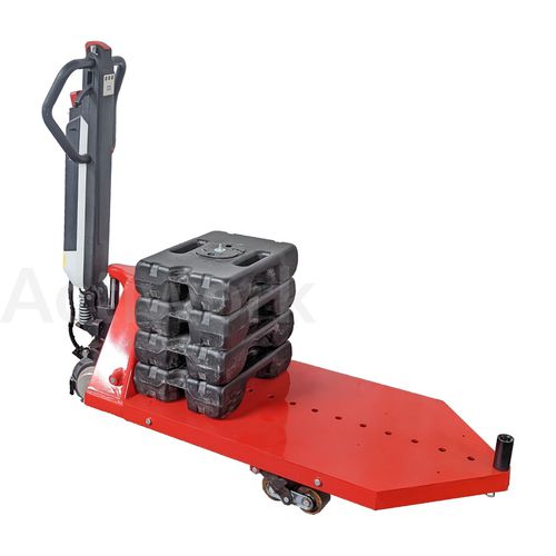 Transpaleteira semielétrica - TRANSTIMON - ACTIWORK - em bateria de lítio / de segurança / compacta