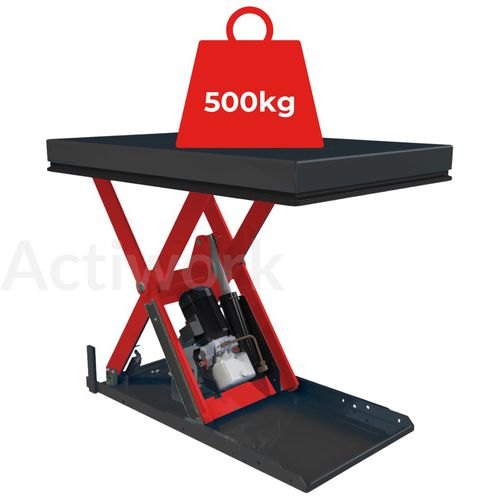 Mesa elevatória tipo tesoura - TE series - ACTIWORK - elétrica / estacionária / de carregamento