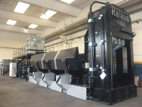 Prensa enfardadeira para sucata - Katana 3812 - ECOTECNICA EUROPE S.r.l. - vertical / 1000x800x1000