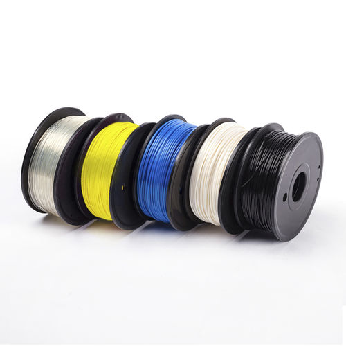 Filamento de PLA para impressora 3D - Zhengzhou Chaokuo Electronic Technologyc Co., Ltd. - 1,75 mm / preto / branco