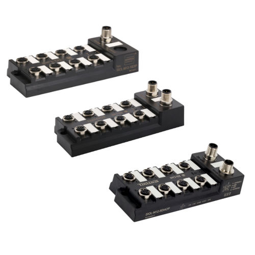 Módulo E/S analógico - M12 SERIES - Sentinel Electronics - IO-Link / com 8 entradas analógicas / remoto