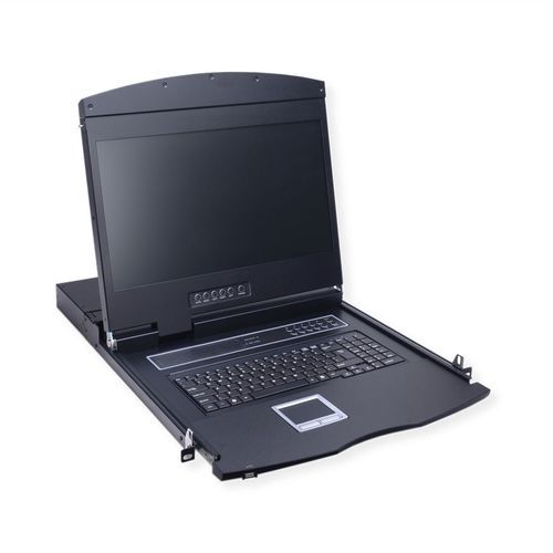 Chaveador KVM com teclado - 26990133 - SECOMP Electronic Components GmbH - 1U